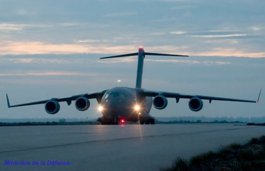 C-17 Canadien sur la base d'Istres