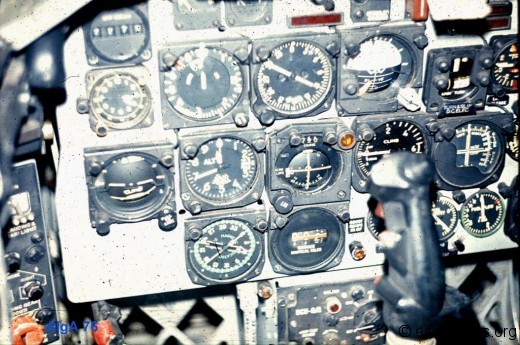 Tableau de bord de F-100D