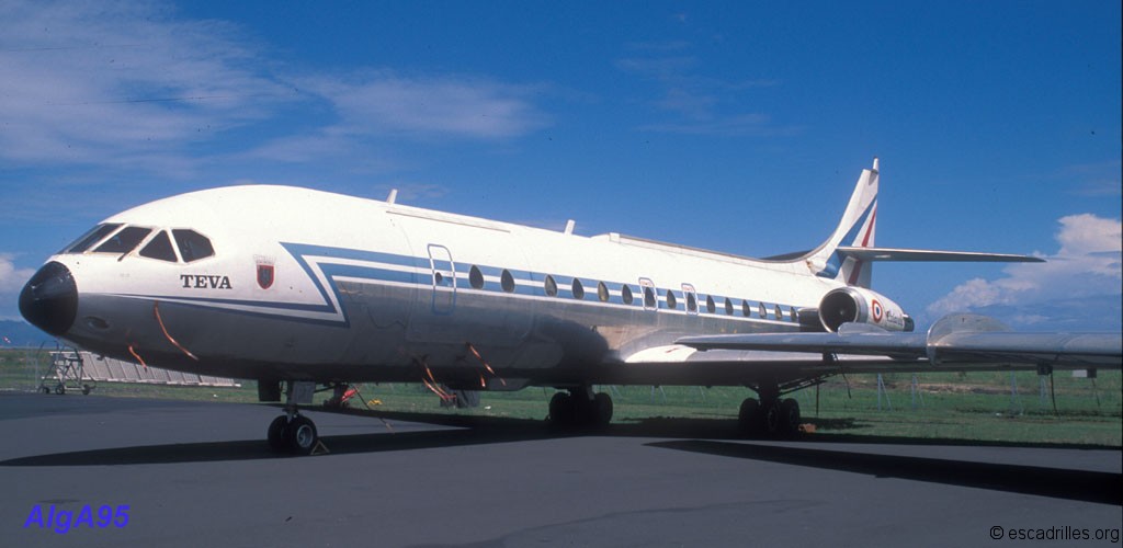 La Caravelle 264 ne vole plus avec l'ETOM en décembre 95