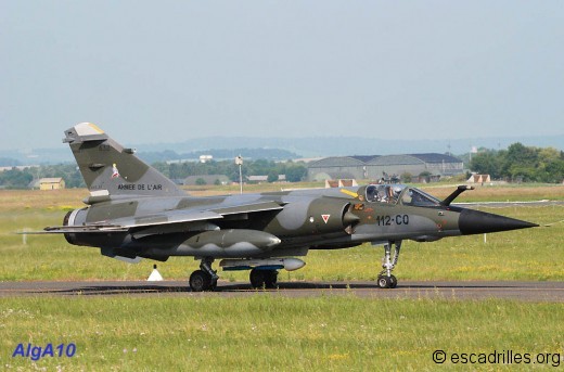 Mirage F-1CR 33CQ vu sur la BA-112 le 22 juin 2010