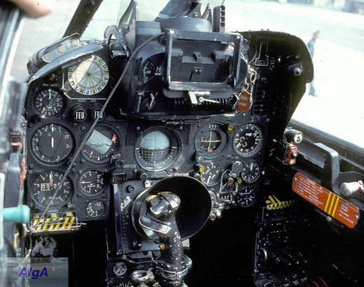 Mirage IIIC planche de bord