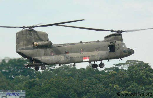 CH-47SG du 127 Sqn de Sembawang