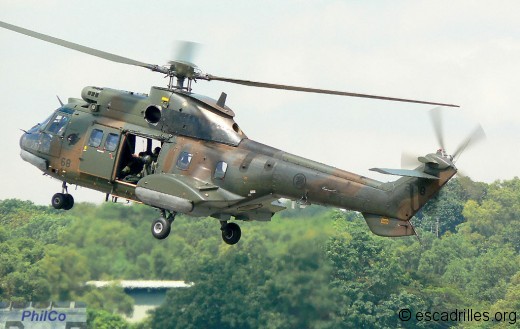 AS-532UL sn 268 du 126 sqn de Sembawang