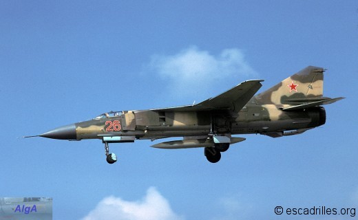 MiG-23 à Reims en 1978