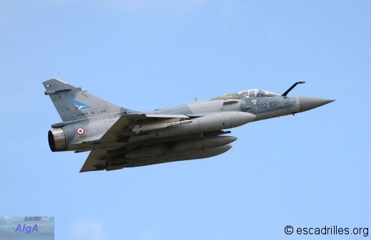 Mirage 2000-5F du 1/2 "Cigognes" au décollage