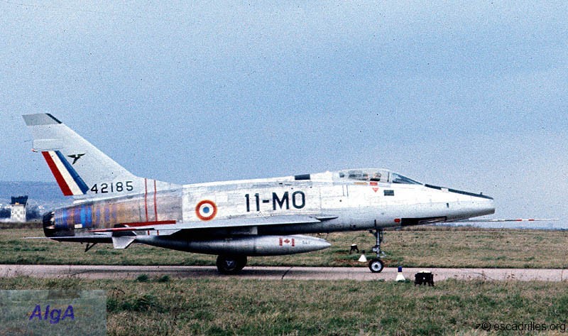 F-100D du 2/11 en 1974