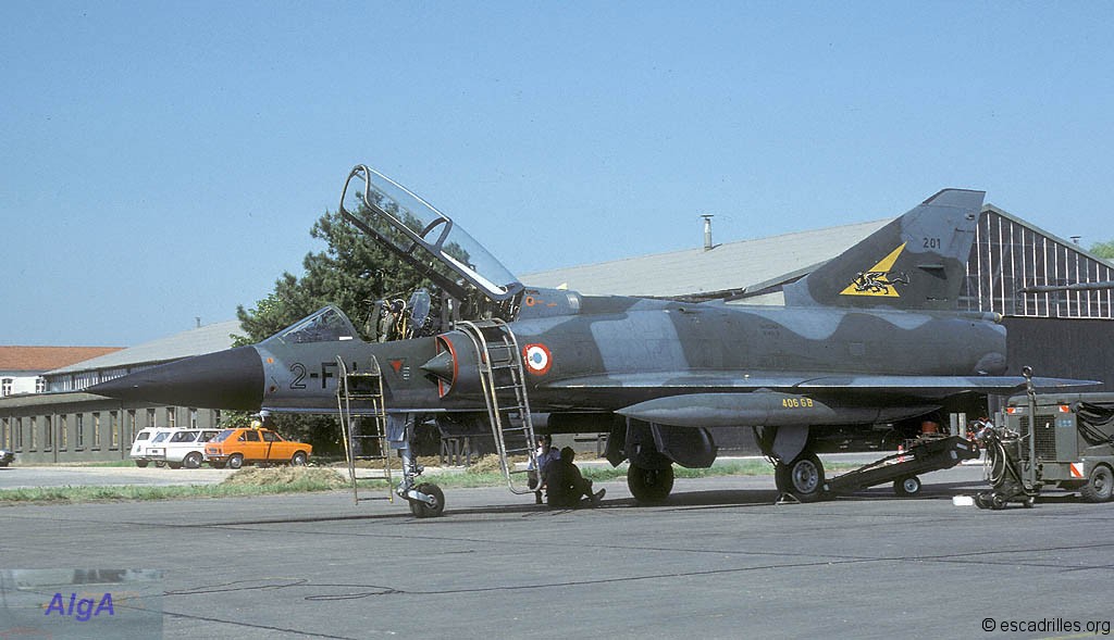 Mirage IIIB du 2/2 en 1984