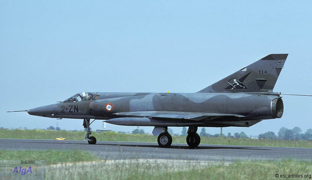 Mirage IIIR du 2/2 en 1984