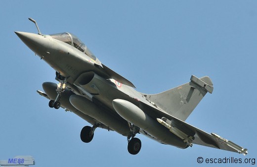 Rafale C du 1/7 vu en 2010