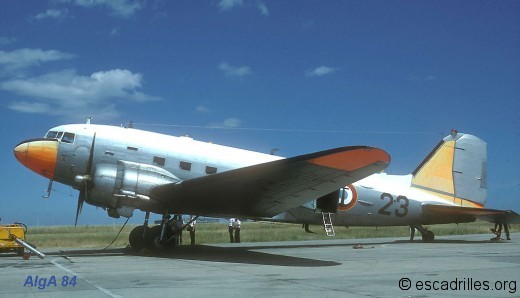 Dakota de la 56S en juin 1984
