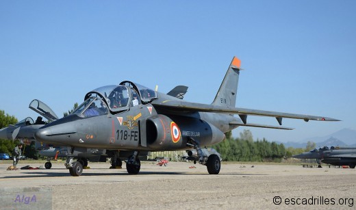 Alphajet en provenance de Mont-de-Marsan