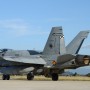 Roulage pour l'exercice, pour ce Hornet de l'Ala 12