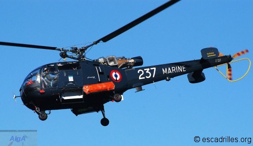 Alouette III de la 35F en 2009