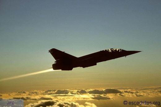 F-1B vu en vol