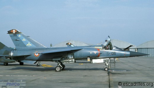 Mirage F-1C 200 du 2/5 vu en 1978