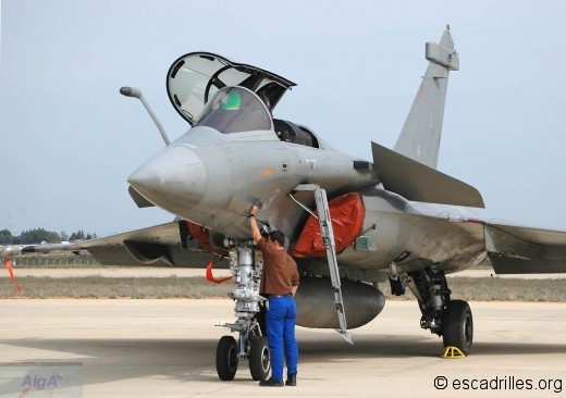 Rafale 12F-3 à Garons en 2006