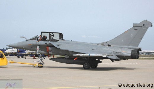 Rafale 12F-5 à Garons en 2006