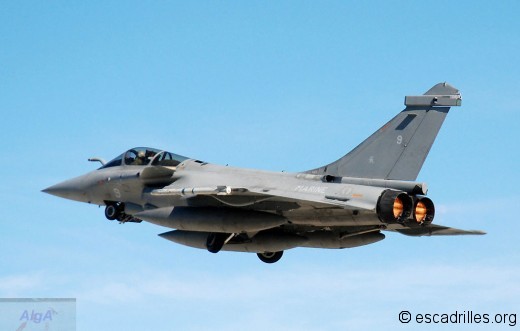 Rafale 12F-9 à Garons en 2008