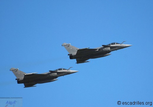 Patrouille de Rafale F2 en 2008