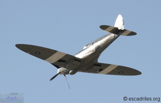 Spitfire vu à Orange le 13 octobre