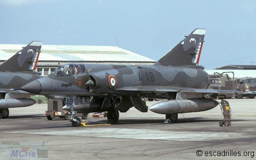 Mirage IIIE du 1/4 en 1971