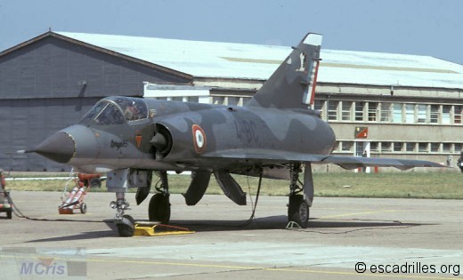 Mirage IIIE du 2/4 en 1971