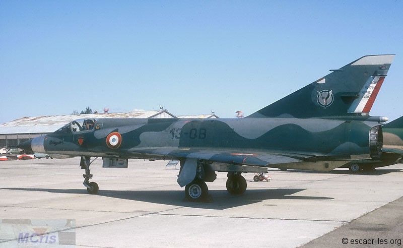 Mirage IIIE du 1/13 en 1972