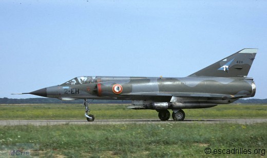 Mirage IIIE du 1/2 en 1972