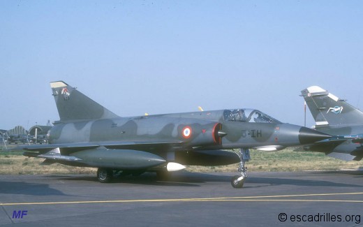 Mirage IIIE du 1/3 en 1983 avec Phimat