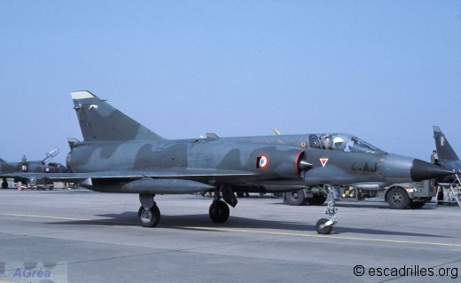 Mirage IIIE du 1/4 en 1986