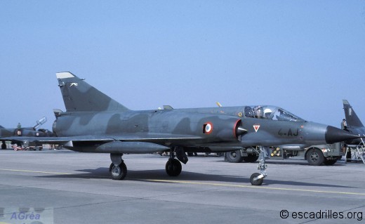 Mirage IIIE du 1/4 en 1986