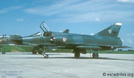Mirage IIIE du 3/3 en 1993