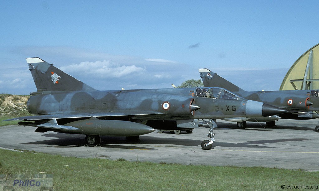 Mirage IIIE du 3/3 en 1993