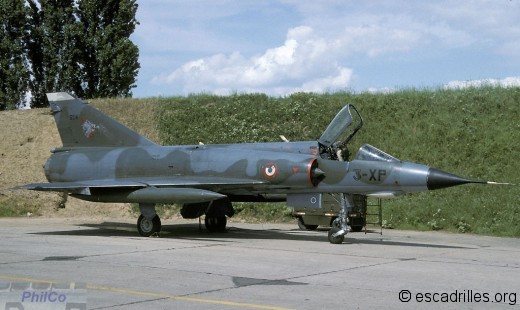Mirage IIIE 3-XP spécial "50è de l'Ardennes" en 1993