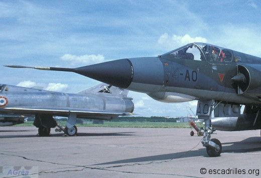 Mirage IIIE du 1/4