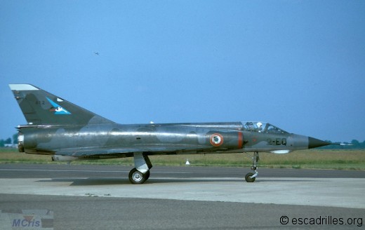 Mirage IIIE du 1/2 vu en 1974