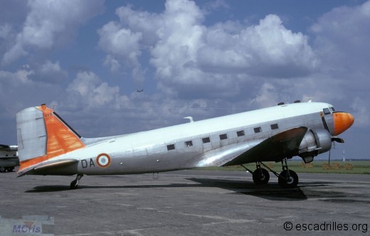 Dakota DA vu à Brétigny en 1971