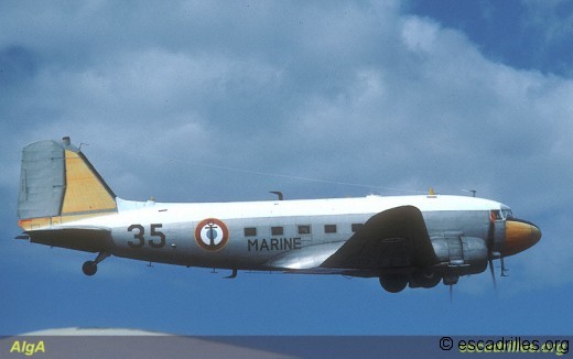 C-47D Dakota de la 56S en 1984