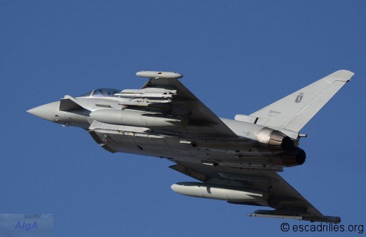 Typhoon vu à Albacete le 8 février