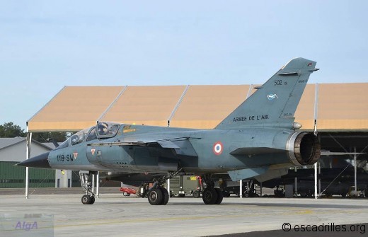 Sur la BA 118, le F-1B 118-SW en 2012