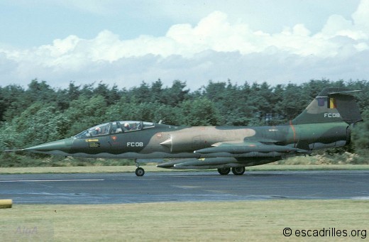 TF-104G du 10è Wing en 1978