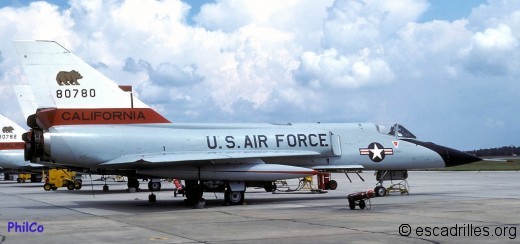 F-106A de la California ANG, première décoration