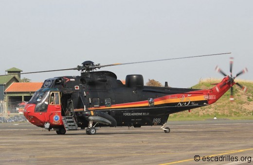 Le Sea King des forces armées belges