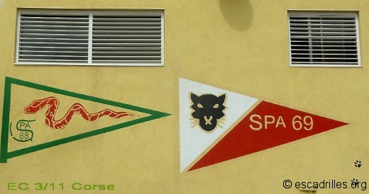 escadrilles SPA 69 et SPA 88