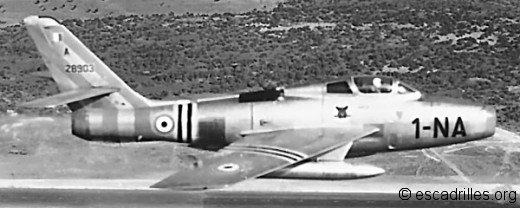 F-84F du 1/1 Corse