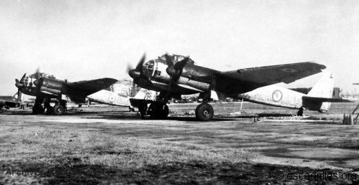 Junker 88 du GB I/31 Aunis, en 1945