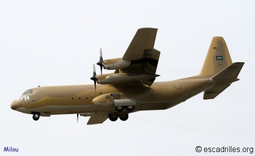 Un des quatre C-130