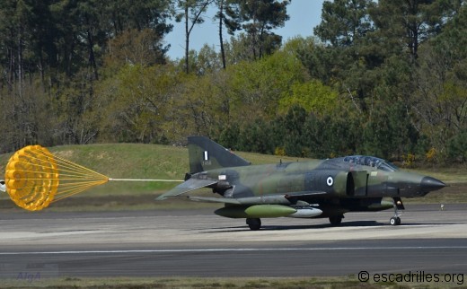 Parachute de RF-4E