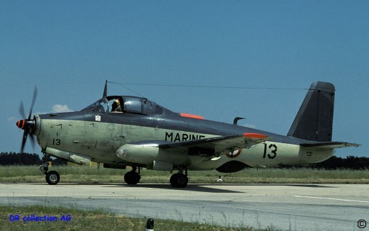 Vu en 1978 avec le premier camouflage