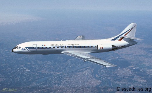 Les Caravelle de l'AA ne verront pas le nouveau millénaire (ici un avion du 3/60 Estérel)